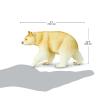 Safari Ltd. Kermode Bear Figurine - Detailed 4.5" Spirit Bear Figure - Educational Toy for Boys, Girls and Kids Ages 3+ view 3