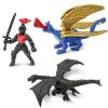 Safari Ltd Knights & Dragons TOOB - 9 Mini Figurines with Knights, Drake, Tiamat, Wyvern, and Peluda Dragon - Toy Figures for Boys, Girls & Kids Ages 3+ view 4