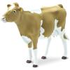 Safari Ltd. Guernsey Cow Figurine - Lifelike 5" Farm Animal Figure - Educational Toy for Boys, Girls, and Kids Ages 3+ view 1