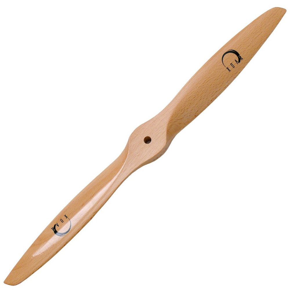XOAR PJA 17x13 17 Inch 2 Blade RC Airplane Propeller Wood Prop for Gasoline Fixed-Wing RC Model Planes (17 x 13, Tractor)