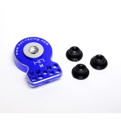 Hot Racing SHS88M Medium Duty Aluminum Servo Saver (Blue)
