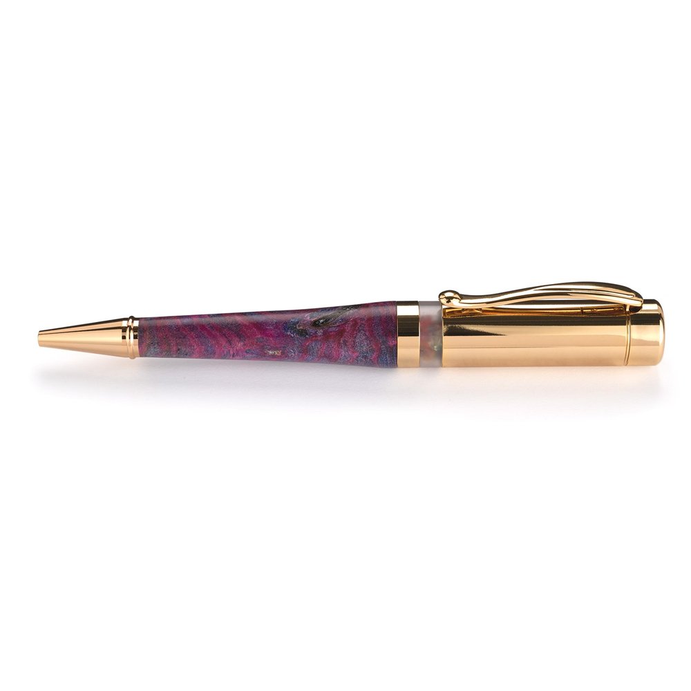 WOODRIVER Project Kit - Kaleidoscope Pen, 24Kt. Gold Plating