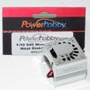 Powerhobby Aluminum Motor Heatsink Cooling Fan For 1/10 540 / 550 Size Motor Silver Fits : Castle Creations Assosicated Hpi Axial Duratrax Vatterra ECX RC4WD Traxxas Tamiya Arrma view 1