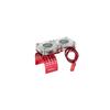Powerhobby Aluminum Motor Heatsink Twin Dual Cooling Fan Traxxas Slash 4x4 Red view 1