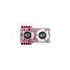 Powerhobby Aluminum Motor Heatsink Twin Dual Cooling Fan Traxxas Slash 4x4 Red view 3