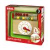 BRIO 30447 Abacus with Clock | Fun Preschool Toy for Kids Ages 3 and Up view 3