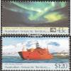 Australian. Areas Antarctica 88-89 (Complete.Issue.) Volume 1991 completeett 1991 Antarctica Treaty (Stamps for Collectors) seafaring view 1