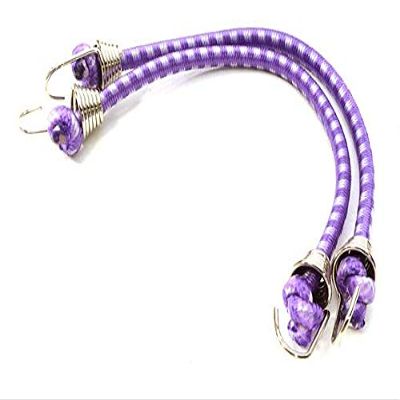 Integy RC 1/10 Model Scale 3x100mm Bungee Elastic Cord Strap w/Hooks for Off-Road Crawler