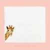 Animal Birthday Party Invite, Woodland Party Invitation, Giraffe Invitation, Kids Birthday view 2