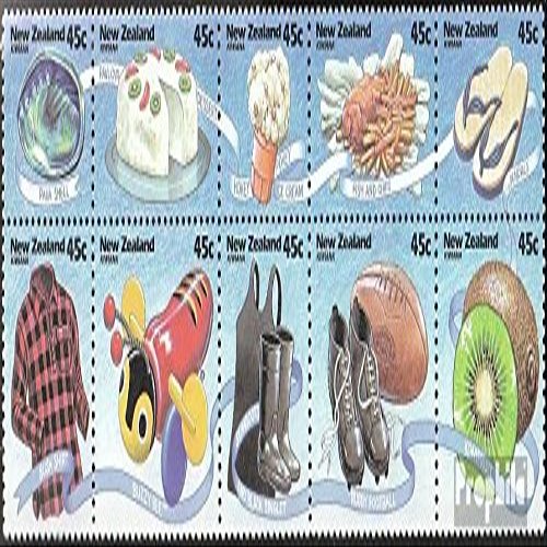 New Zealand 1344-1353 Zehnerblock (Complete.Issue.) unmounted Mint/Never hinged ** MNH 1994 Typical neuseelndische Products (Stamps for Collectors)