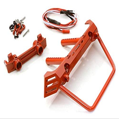 Metal Realistic Front Bumper w/ 40mm Mount for Axial SCX-10 Crawler