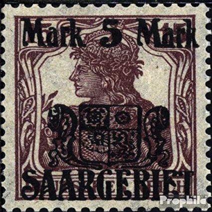 SAAR 51 unmounted Mint/Never hinged ** MNH 1921 Germania (Stamps for Collectors)