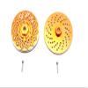 GPM For HPI Savage XL Flux Upgrade Parts Aluminum Wheel Hex Claw With Brake Disk - 2Pcs Set Orange view 1
