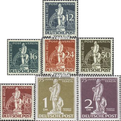 Berlin (West) 35-41 (Complete.Issue.) Tested unmounted Mint/Never hinged ** MNH 1949 UPU (Stamps for Collectors)