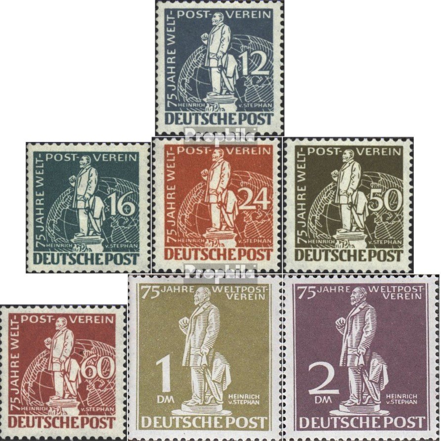 Berlin (West) 35-41 (Complete.Issue.) Tested unmounted Mint/Never hinged ** MNH 1949 UPU (Stamps for Collectors)