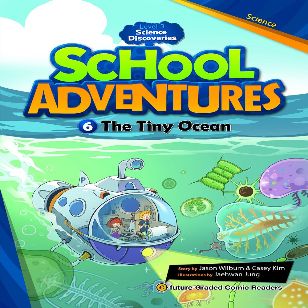 E-future English textbooks School Adventures Level 3-6 The Tiny Ocean CD Pay