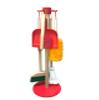 JustForKids Wooden Detachable Kids Cleaning Set - Duster, Brush, Mop, Broom and Hanging Stand Play - Housekeeping Kit - STEM Toys for Toddlers Girls & Boys, Total 6 Pieces,Multi Color,10071 view 1