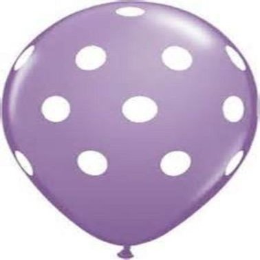 100 Pcs Purple/White dots Latex Balloons Party Favor wedding Birthday US
