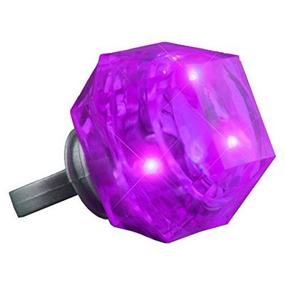 blinkee Huge Gem Ring Purple Assorted Shapes