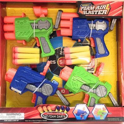 Foam Air Blaster 4 Pack