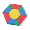hand2mind Foam Pattern Blocks, Foam Shapes, Geometric Shapes for Kids, Pattern Play, Toddler Pattern Blocks, Shapes for Kindergarten, 3D Shapes Manipulatives, Sorting Math (Set of 100) view 4