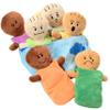 Constructive Playthings 6-Piece Expression Plush Baby Dolls Set for Social Emotional Learning, Plush Multicultural Sensory Cloth Babies Toy Set, Multicolor view 1
