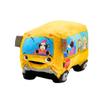 Cuddle Barn | Wheelie 8" School Bus Singing Stuffed Animal Plush Toy | Mouth Moves and Eyes Light Up | Sings Wheels on The Bus view 1