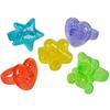 Rhode Island Novelty Plastic Glitter ngs Assorted Colors and Designs 2-Pack of 144pcs view 2