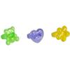 Rhode Island Novelty Plastic Glitter ngs Assorted Colors and Designs 2-Pack of 144pcs view 3