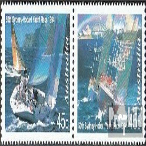 Australia 1439-1440 Couple (Complete.Issue.) unmounted Mint/Never hinged ** MNH 1994 Regatta (Stamps for Collectors) Water Sports (Swimming/Sailing)