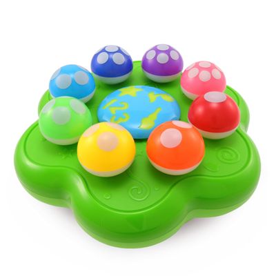 BEST LEARNING Mushroom Garden - Interactive Educational Light-Up Toddler Toys for 1 to 3 Years Old Toddlers - Colors, Numbers, Games & Music for Kids - Ideal Baby Toy Birthday Gift
