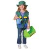 Constructive Playthings Gardener Classroom Career Outfit and 17-Piece Kids Gardening Set with Kids Yard Tools, Hook and Loop Closures, Toddler Costume for 3 Years Plus view 1