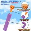 EKIND 100 Pcs Waffles Darts Refill Pack Foam Bullet Compatible for NERF N-Strike Series Blaster (Purple) view 3