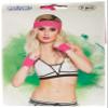 Boland 01895 Sweatbelt and Cuffs, Pink, One Size, Rose view 4