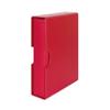 Lindner S3542-1 Set: Universalordner PUBLICA M COLOR-Berry (rot) mit passender Schutzkassette view 1