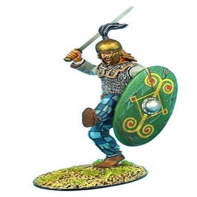 First Legion ROM033 German Warrior Kicking with Sword