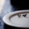 Silver Bird Pierced Earrings view 4