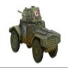 Panhard 178 Armored Car - French AMD - Bolt Action by Warlord Games view 3