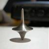 1pc/lot Silver Color Inception Totem Accurate Spinning Top Zinc Alloy view 1