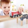 Hape Kids Wooden Railway Propeller Steam Engine view 2