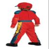 Disguise Cars 3 Lightning McQueen Classic Toddler Costume, Red, Medium (3T-4T) view 2