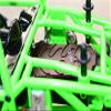 Axial SMT10 Grave Digger (AX90055) & MAX-D (AX90057) Upgrade Parts Aluminum Receiver Mount - 1Pc Set Red view 3
