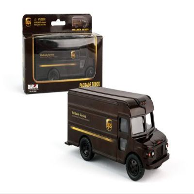 Realtoy RT4349 Ups Pullback Package Car