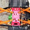 Axial SCX10 II Upgrade Parts (AX90046, AXI90075) Aluminum Gear Box Bottom Mount - 1Pc Set Black view 2