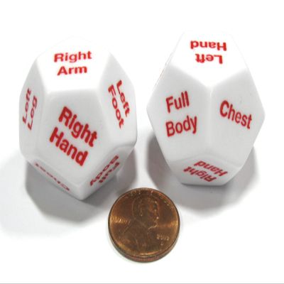 2 x D12 28mm Critical Location Body Hit Dice