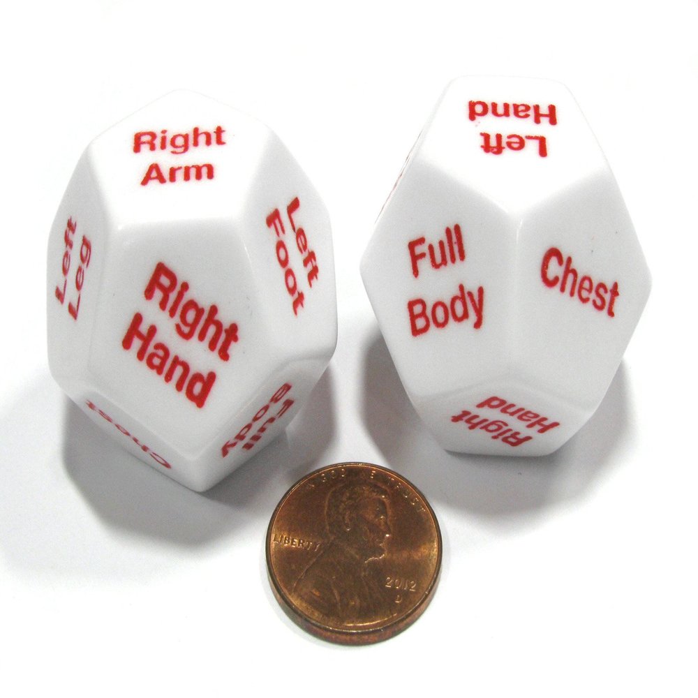 2 x D12 28mm Critical Location Body Hit Dice