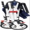 Creative Outdoor Collapsible Stroller Wagon with Seat Belts & Adjustable Handle  Foldable Utility Cart with Removable Canopy for Kids, Gear & Travel  Ideal for Beach, Park & Outdoor Fun - Navy Blue view 3
