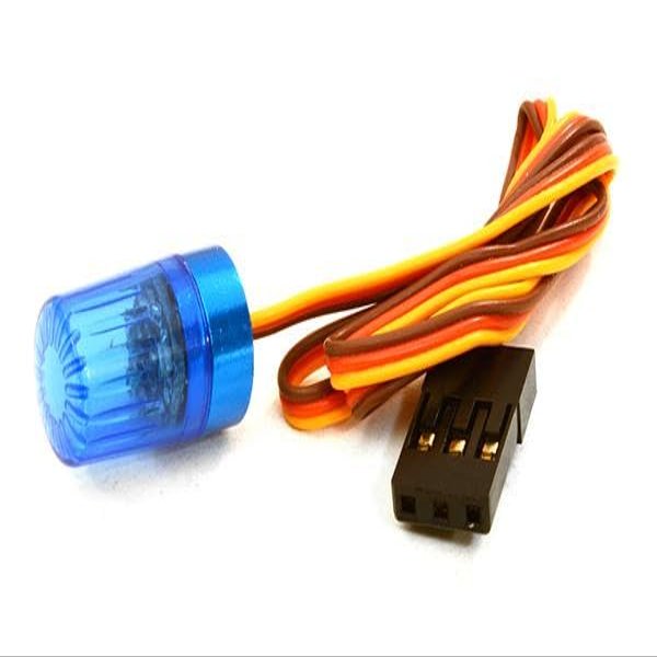 Integy T4 Realistic Roof Top Flashing Light LED w/ 10mm Plastic Housing for 1/10 Scale