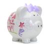 Child to Cherish Ceramic Piggy Bank for Girls, Magic Fairy Castle view 1