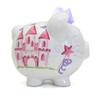 Child to Cherish Ceramic Piggy Bank for Girls, Magic Fairy Castle view 2